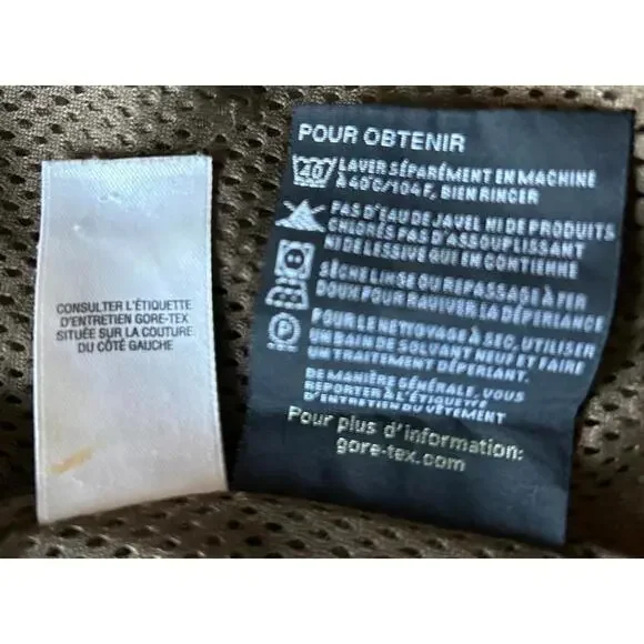 Cabela’s Gore-Tex Hunting Jacket Realtree Camo Waterproof Shell Men’s Medium - Picture 9 of 12